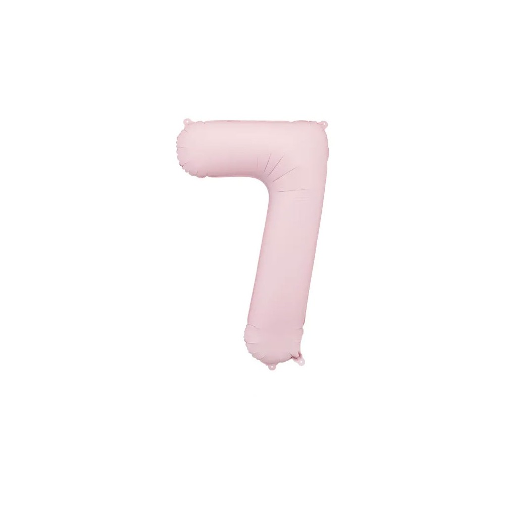 Palloncino foil opaco 7 rosa chiaro 86 cm 34\'\' FB1T-7-081J