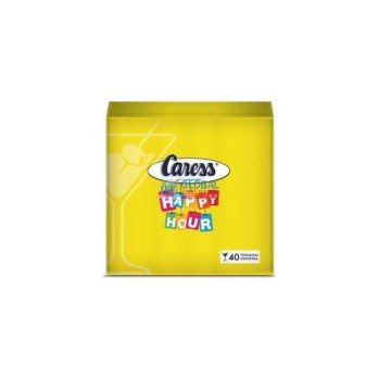 tovaglioli mini in carta 40 pz. gialli