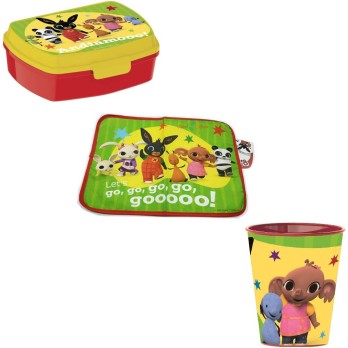 Set Bing Tovaglietta all'Americana + Porta Merenda + Bicchiere