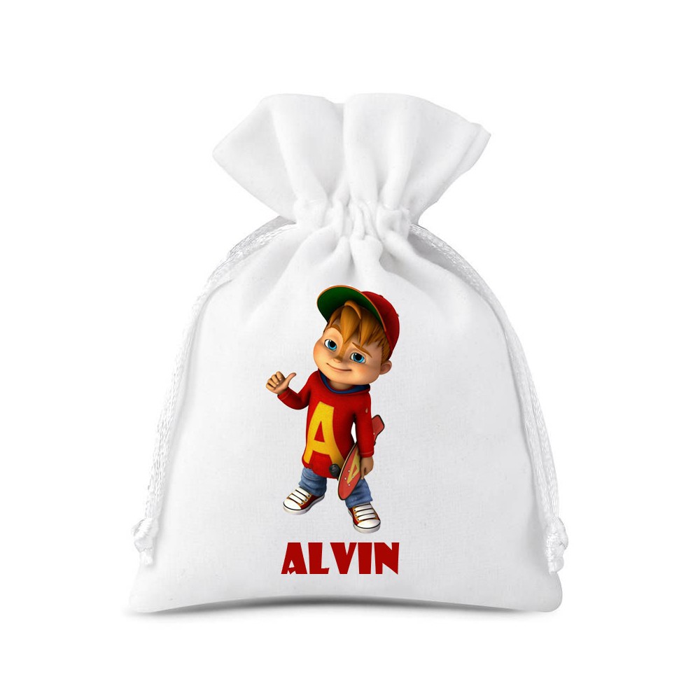 10 Sacchetti Alvin personalizzabili