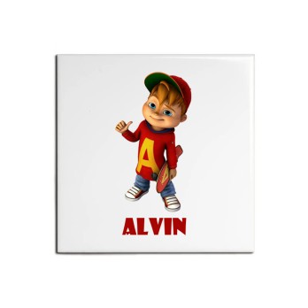 Mattonella magnete Alvin Personalizzabile 10 pz