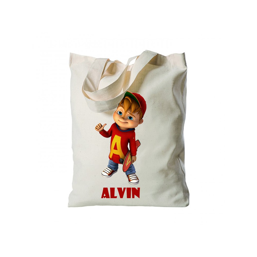 Borsa Shopper Alvin in Tessuto Personalizzabile 2 pz