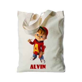 Borsa Shopper Alvin in Tessuto Personalizzabile 2 pz