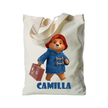 Borsa Shopper Paddington in Tessuto Personalizzabile 2 pz