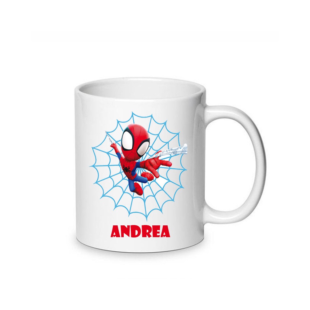 Tazza Spidey personalizzabile