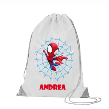 Sacca Zaino in nylon Spidey - 5 pz