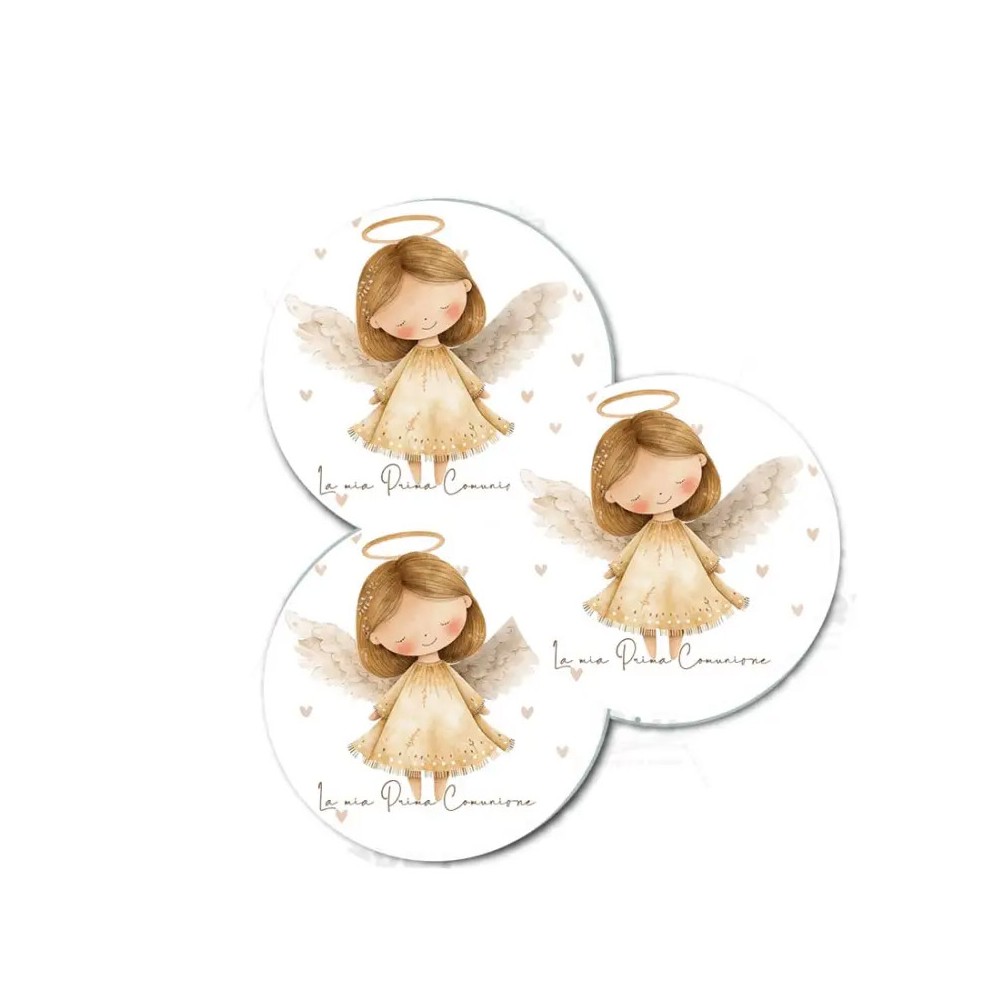 Tondo Adesivo Little Angel 3,5 cm - 1pz