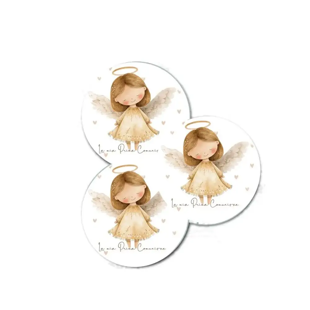 Tondo Adesivo Little Angel 3,5 cm - 1pz