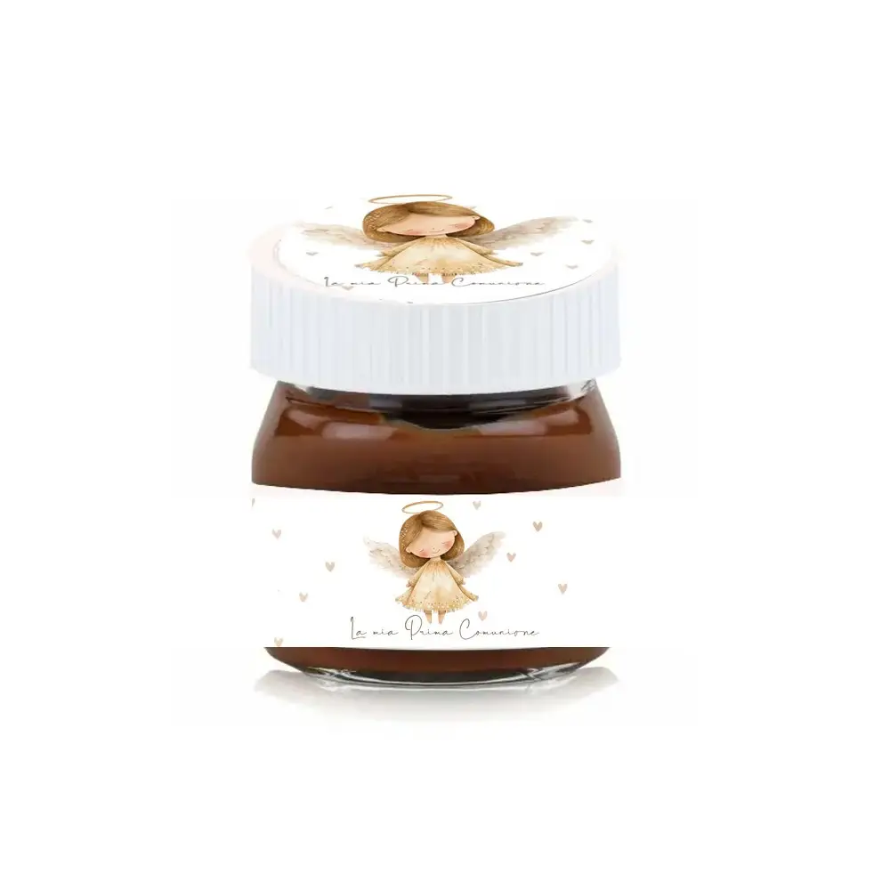 Nutellina Tema Prima comunione Little Angel - 12 pz