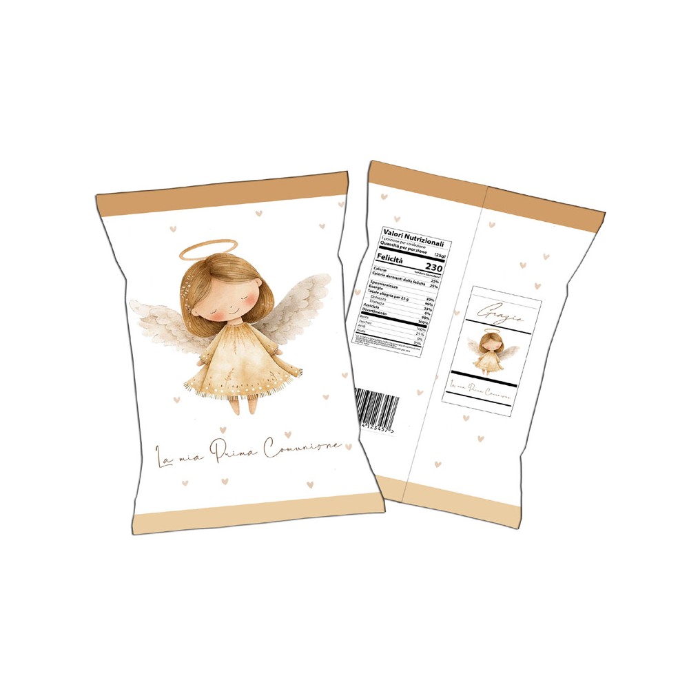 Patatine Little Angel Prima Comunione - 10 pz