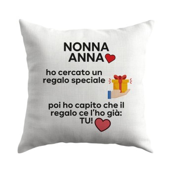 Cuscino regalo famiglia "Regalo Speciale" personalizzabile - 1 pz