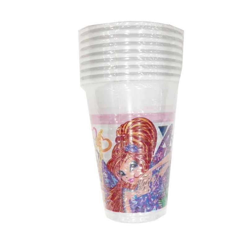 kit compleanno Winx con sagoma personalizzabile