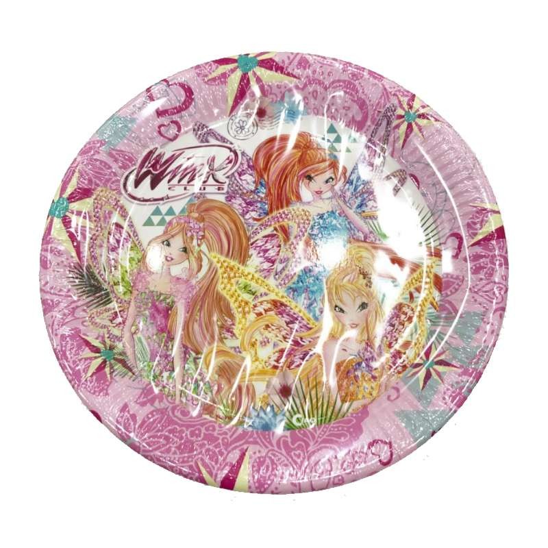kit compleanno Winx con sagoma personalizzabile