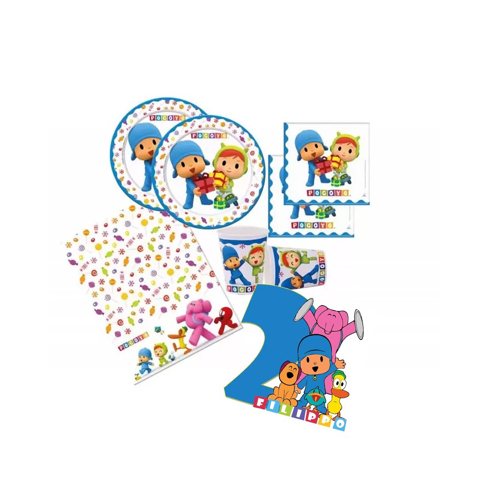 Kit Pocoyo con sagoma Personalizzabile