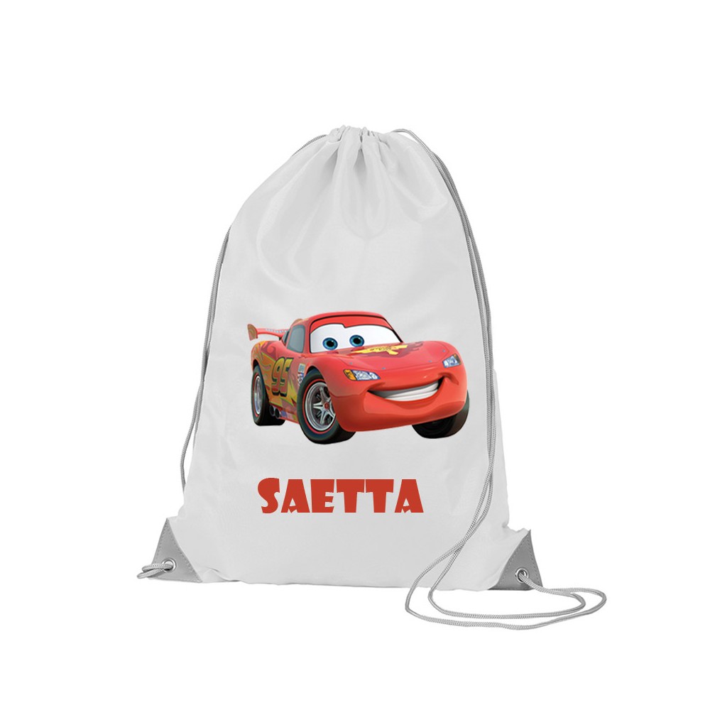 Sacca Zaino in nylon Cars - 5 pz