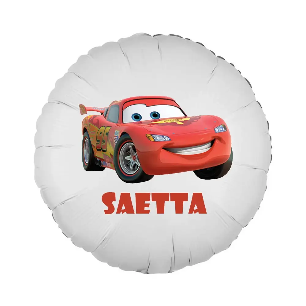 Palloncino foil personalizzabile Cars