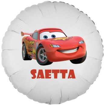 Palloncino foil personalizzabile Cars