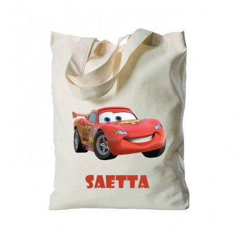 Borsa Shopper Cars in Tessuto Personalizzabile 2 pz