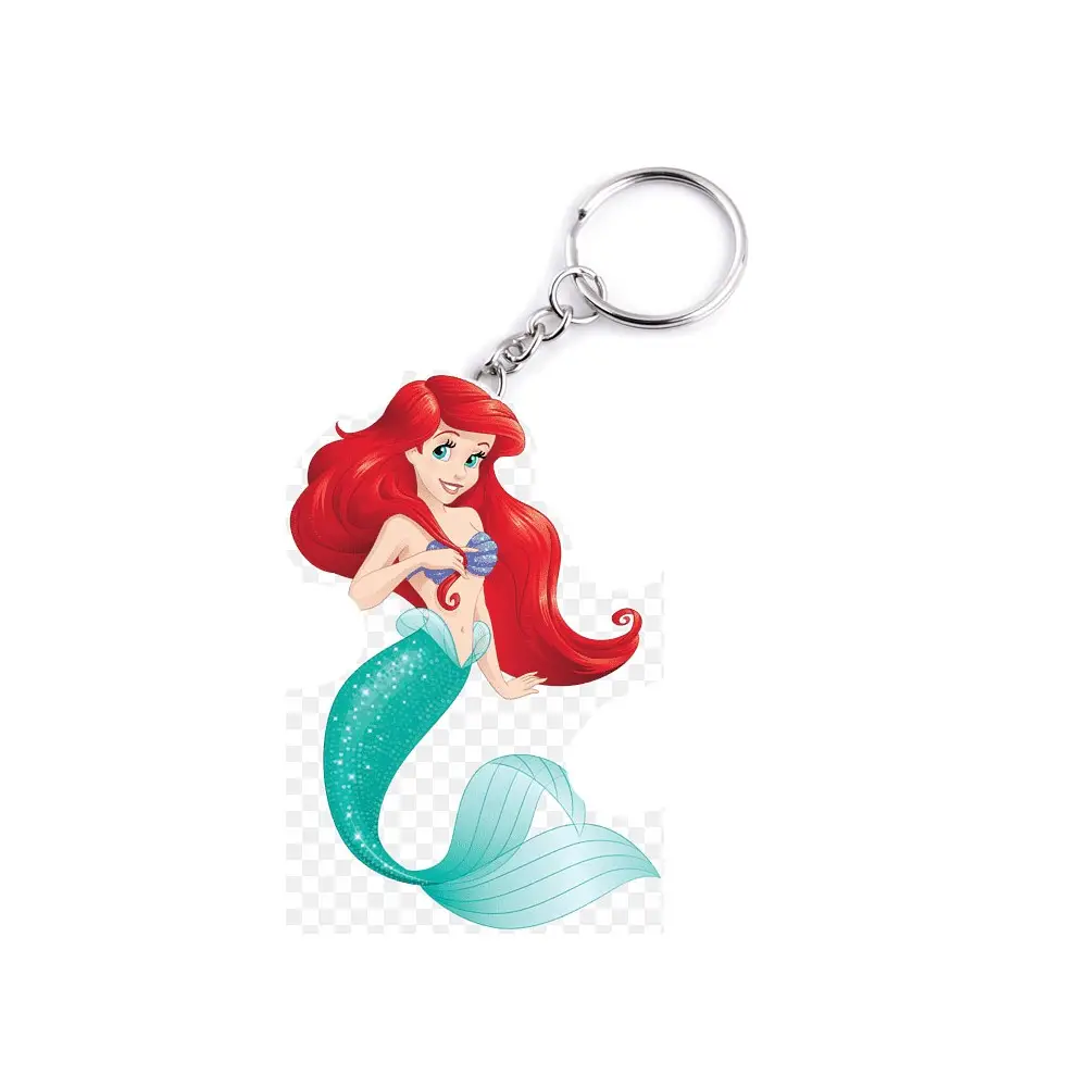 Portachiavi in Plexiglass Sirenetta Ariel - 1 pz