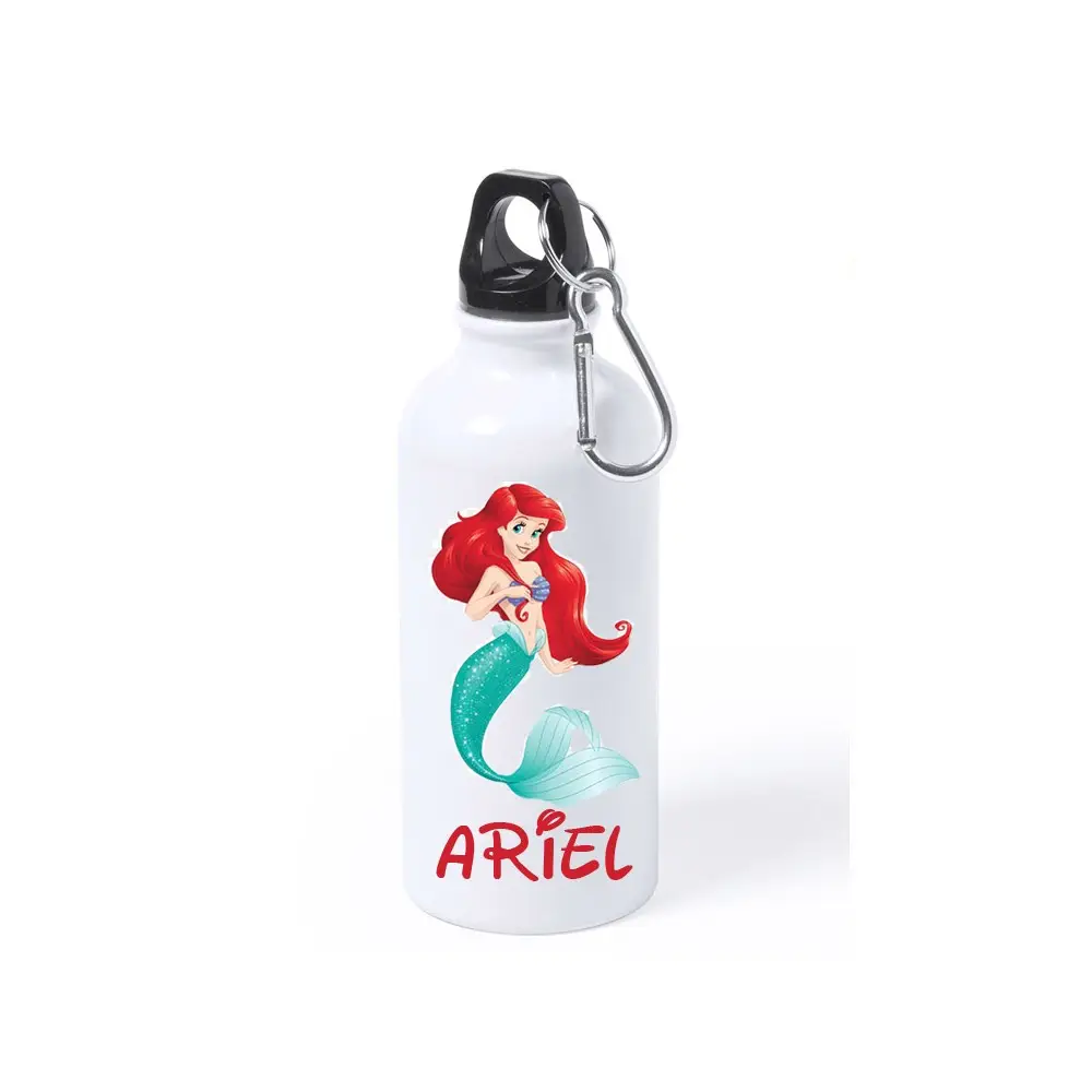 Borraccia Sirenetta Ariel personalizzata