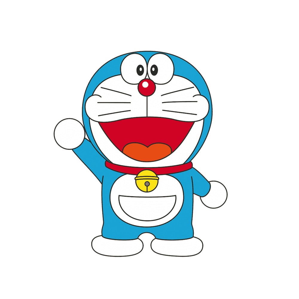 Sagoma in MDF Doraemon - 85 cm con supporto