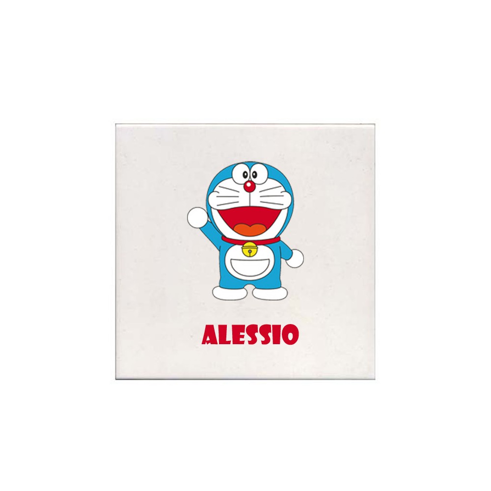 Mattonella magnete Doraemon Personalizzabile 10 pz
