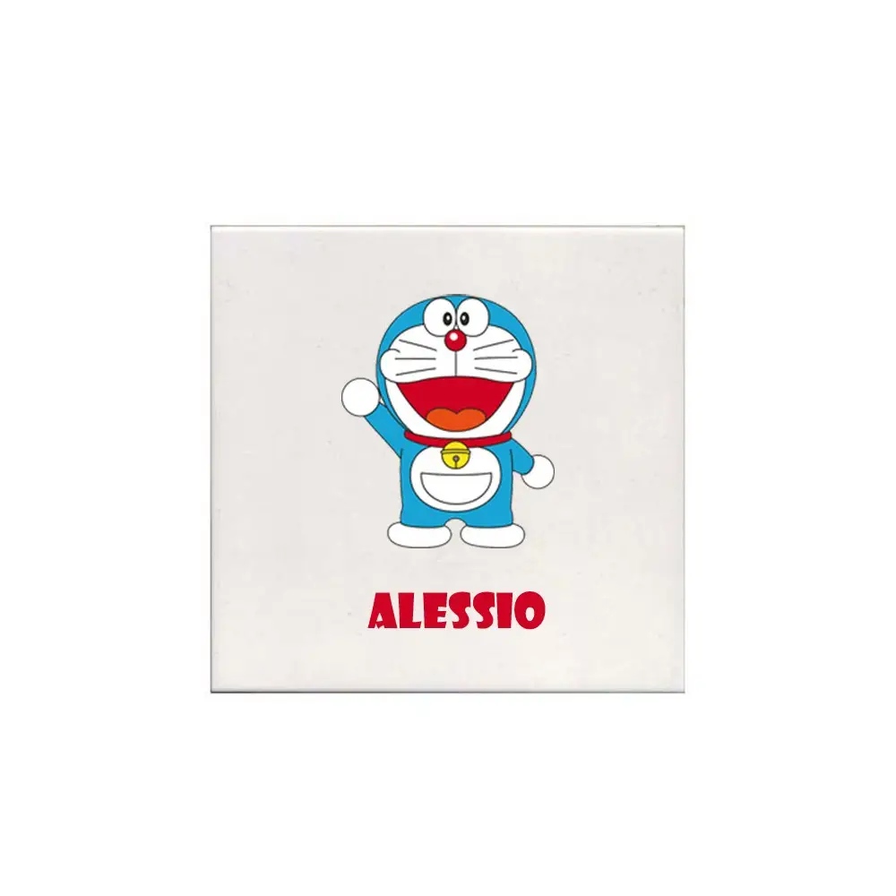 Mattonella magnete Doraemon Personalizzabile 10 pz