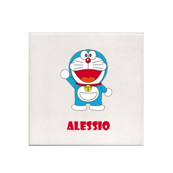 Mattonella magnete Doraemon Personalizzabile 10 pz