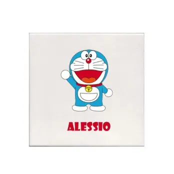 Mattonella magnete Doraemon Personalizzabile 10 pz