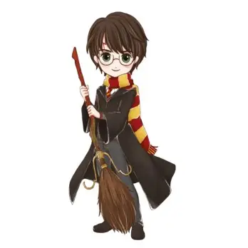 Sagoma in MDF Harry Potter - 85 cm con supporto