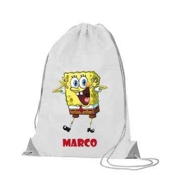 Sacca Zaino in nylon Spongebob - 5 pz