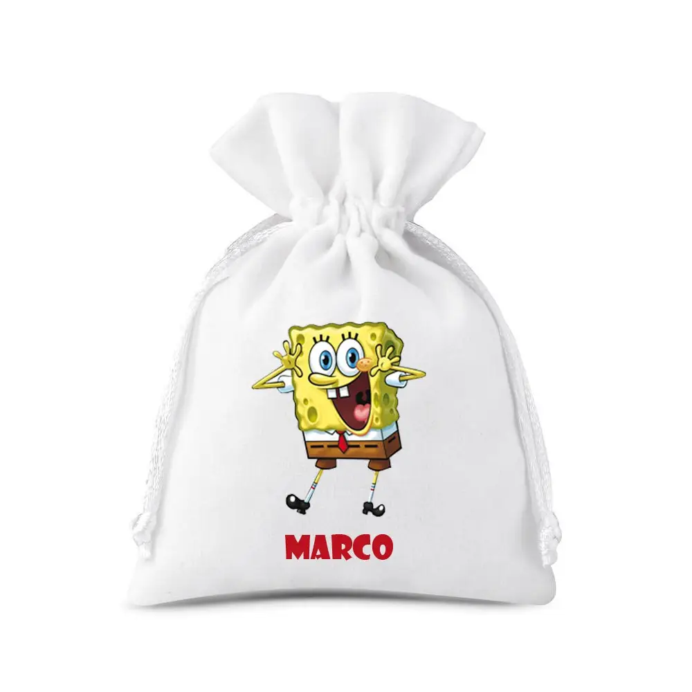 10 Sacchetti Spongebob personalizzabili