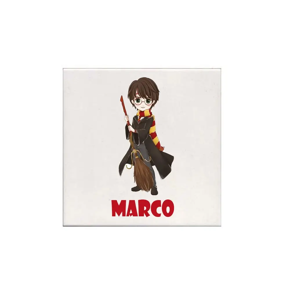 Mattonella magnete Harry Potter Personalizzabile 10 pz
