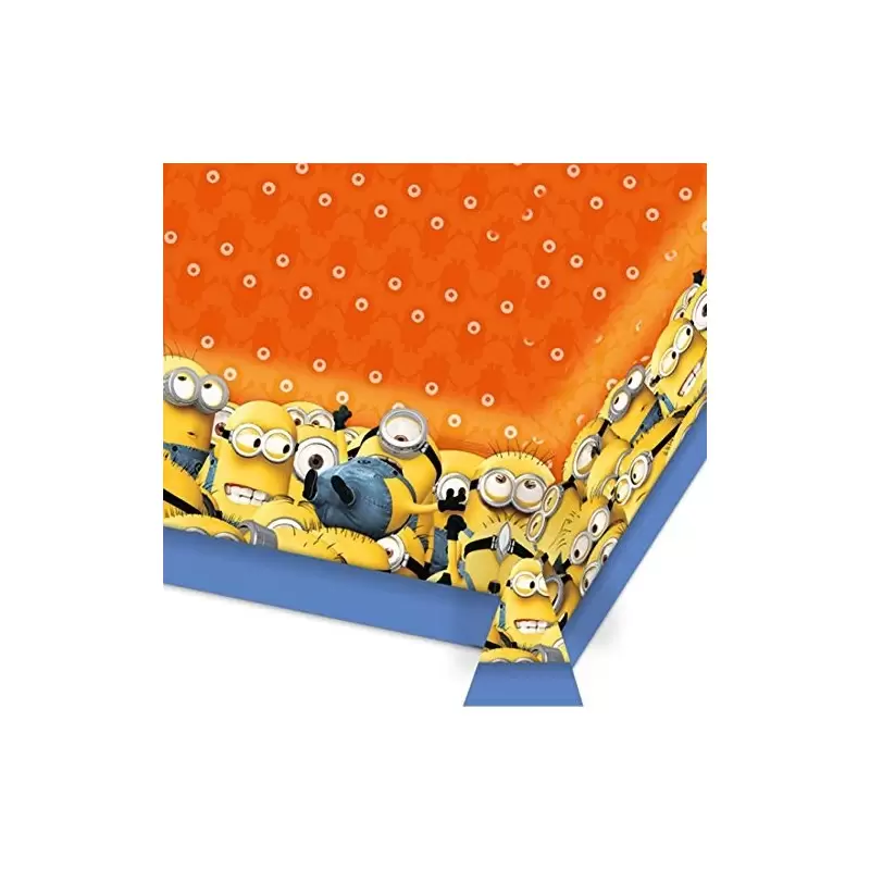 IRPot - KIT N 35 COORDINATO TAVOLA CATTIVISSIMO ME MINIONS COMPLEANNO BAMBINI 