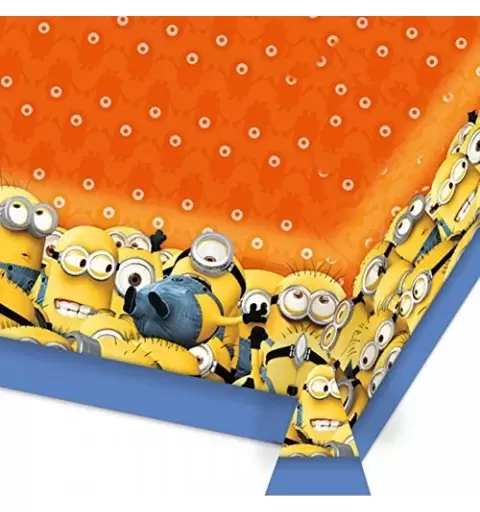 IRPot - KIT N 35 COORDINATO TAVOLA CATTIVISSIMO ME MINIONS COMPLEANNO BAMBINI 
