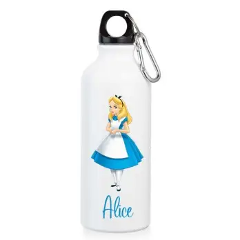 Borraccia Alice nel paese delle meraviglie personalizzata