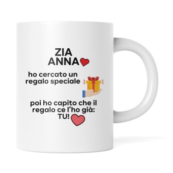 Tazza regalo famiglia "Il regalo sei tu" personalizzabile - 1 pz
