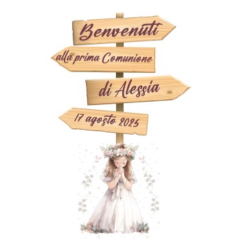 Sagoma in Polistirolo Lovely con frecce - 60 cm