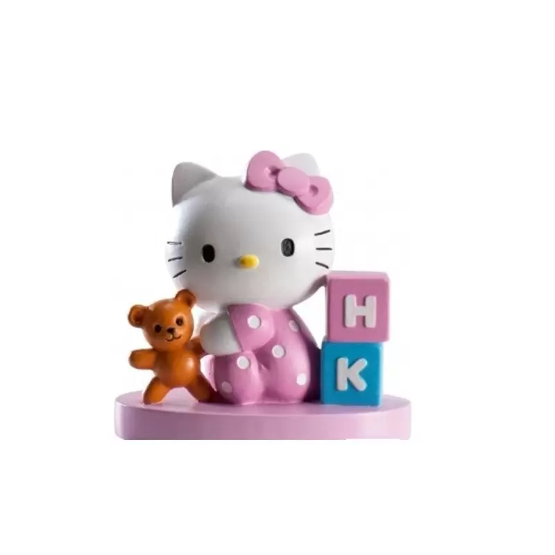 IRPot - TOPPER DECORAZIONE TORTA HELLO KITTY CAKE TORTE COMPLEANNO BAMBINA