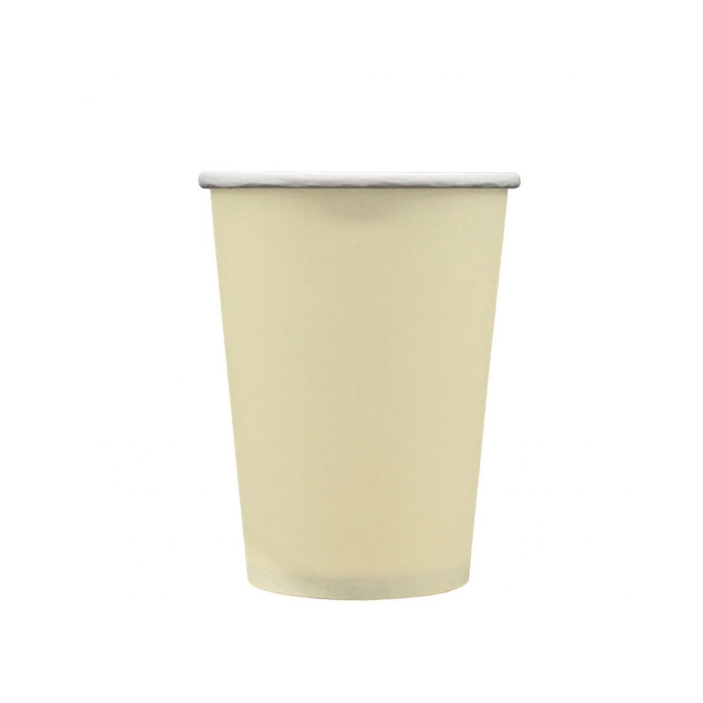 Bicchiere in carta avorio 250cc 15 pz 31402