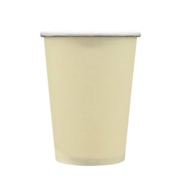 Bicchiere in carta avorio 250cc 15 pz 31402