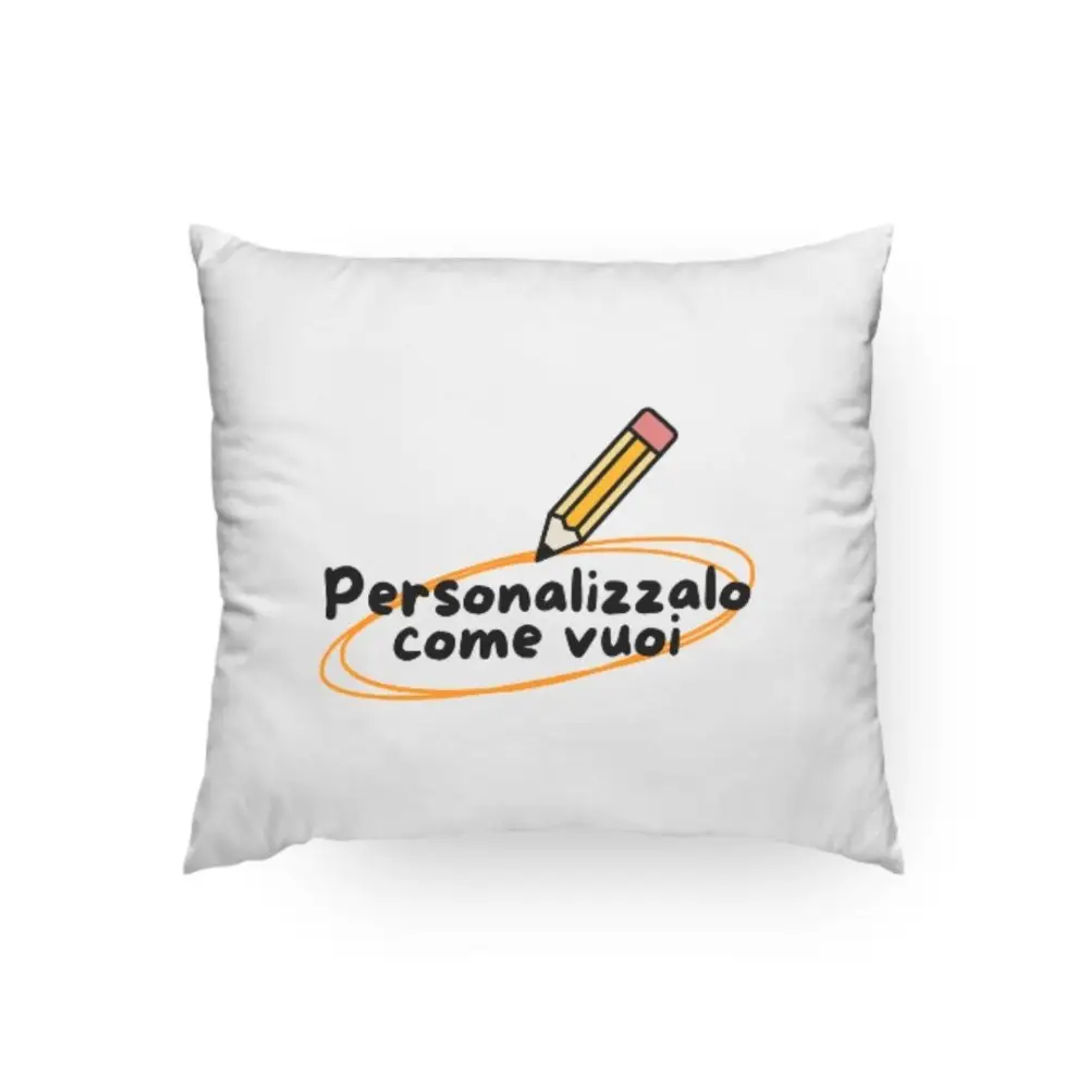Cuscino Quadrato con Stampa Personalizzata