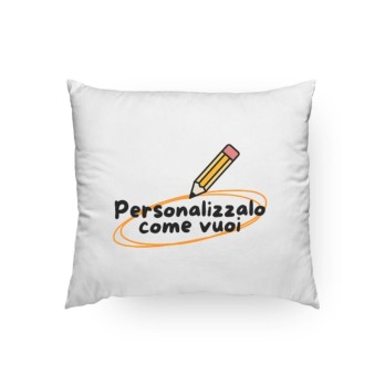 Cuscino Quadrato con Stampa Personalizzata