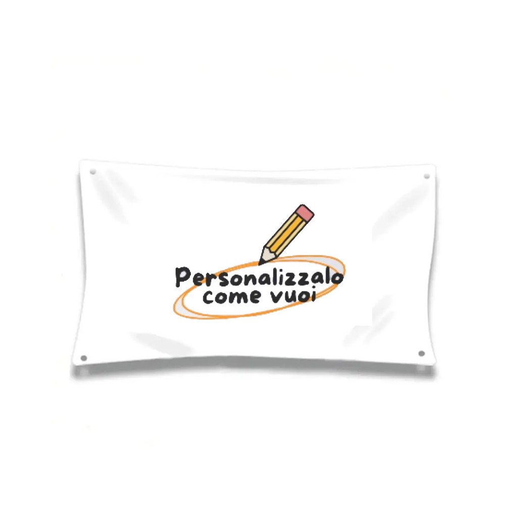 Striscione Banner Personalizzabile in pvc 100x50cm