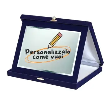 Targa Regalo 26 x 21 cm Personalizzata per premiazione o riconoscimento