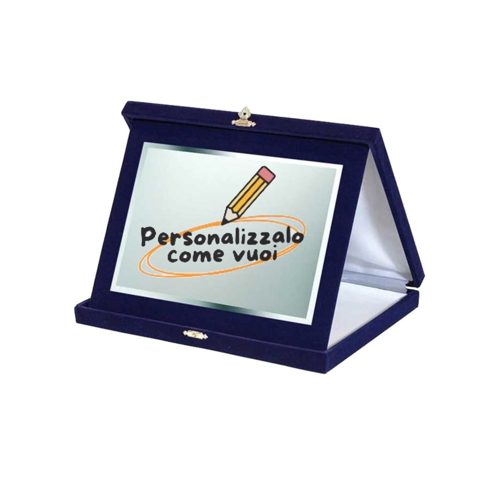 Targa Regalo 21 x 17 cm Personalizzata per premiazione o riconoscimento