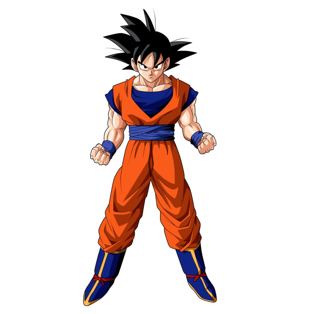 Sagoma in MDF Dragon Ball Z Goku - 85 cm con supporto