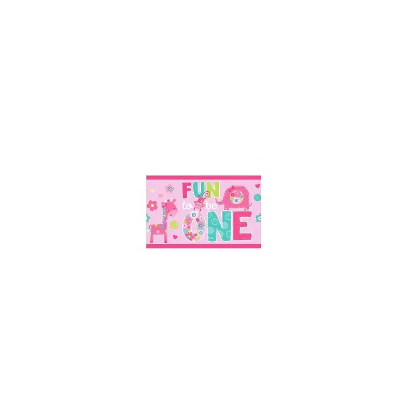 571424 TOVAGLIA DA TAVOLA 1 ANNO WILD GIRL PRIMO COMPLEANNO BIMBA ADDOBBO TAVOLA