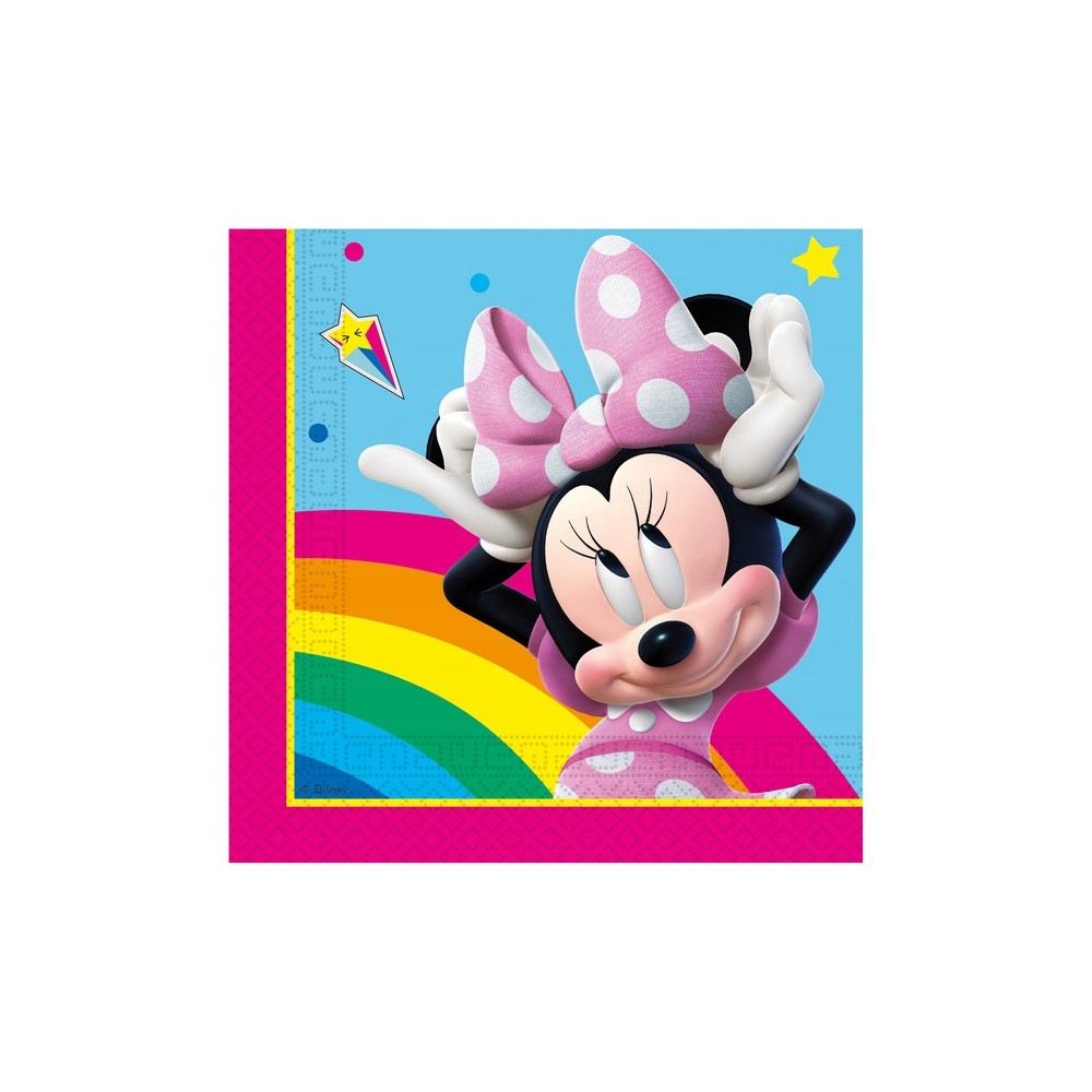 kit 40 persone Minnie Rainbow Make Me Smile