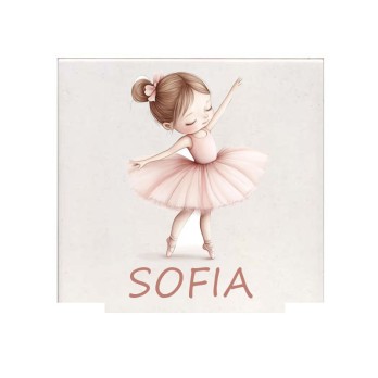 Mattonella magnete Ballerina Personalizzabile 10 pz